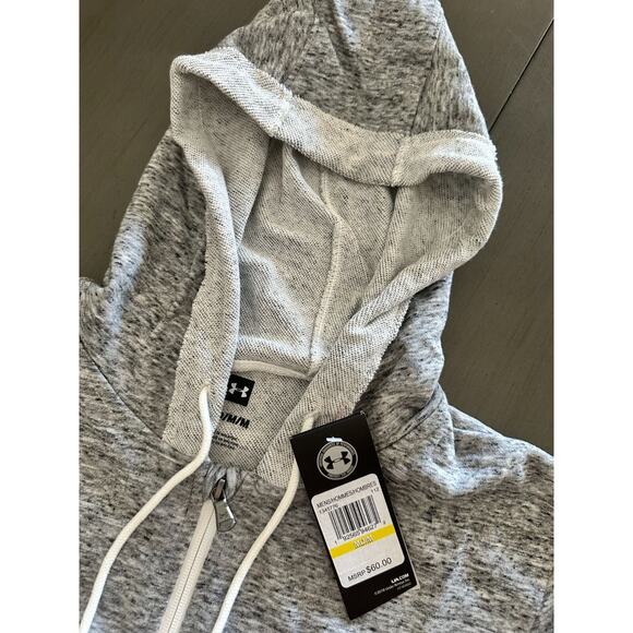 NWT: Under Armour Sportstyle Mens Terry Full Zip Hoodie (medium) - Picture 8 of 8